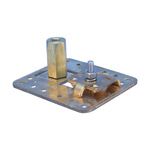 LPC30212 NVENT ERICO AIR TERMINAL BASE, STAMPED ADJUSTABLE, IMPERIAL THREAD COPPER, 1/2 UNC