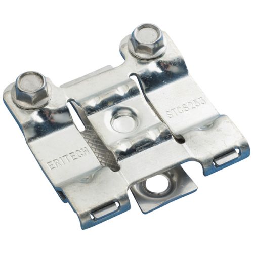 STSS253 nVent Erico Stamped Square Tape Clamp, S304