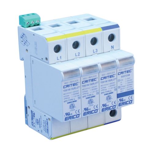 TDS50120/240702419 nVent Erico Transient Discriminating Surge Diverter, 50 kA Three Mode