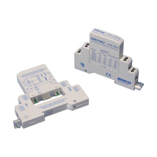 UTB60SPG702877 nVent Erico Universal Transient Barrier, Single Pair Isolated Ground, 21-42 V AC