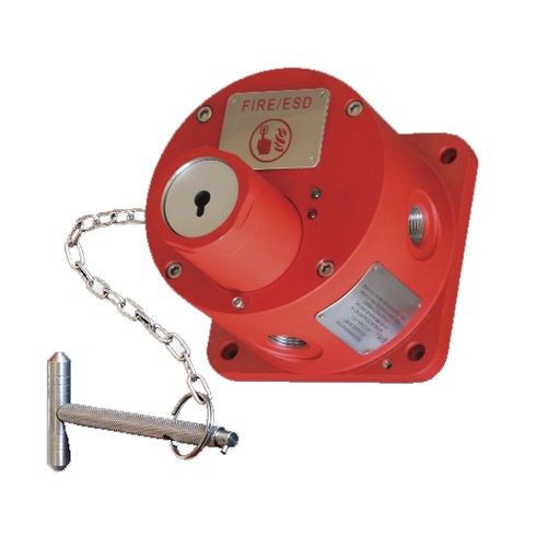 Double switch PB125N Industrial Safe Area Push Button in Stainless Steel