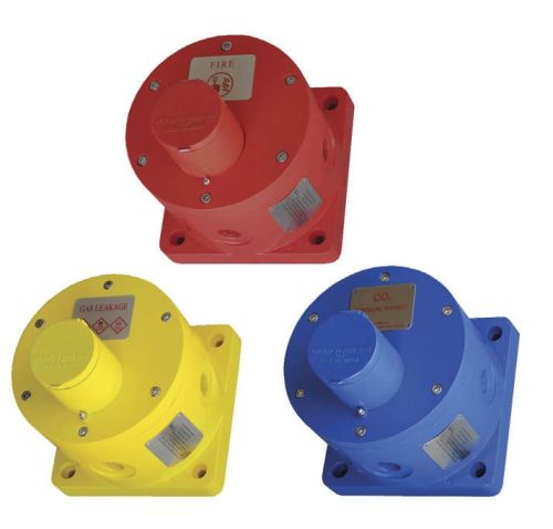 Lift Flap PB150N Industrial Safe Area Push Button in GRP