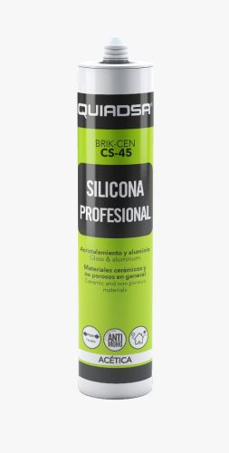 BRIK- CEN CS-45 SPECIFIC POLYMERS Acetic silicone sealant. Cherry Cr. 280 ml