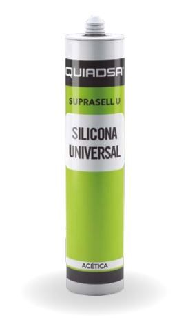 SUPRASELL ACETIC Universal Silicone sealant. Translucent Cr. 280 ml