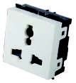  Universal Sockets (birtish/european), Metallic - A07M