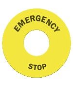  Emergency Label - ET12