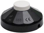  Foot switch , 2A, 250V, Thermoplastic, Black - 858N