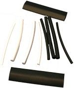  18 heat shrinkable tubes 8cmts.2x Ø 3.5mm + 2x Ø 5mm + 2xØ 7mm, red, Blue & black. - BOLTBR-2