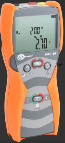 SONEL Earth Resistance and Resistivity Meters  MRU-120 