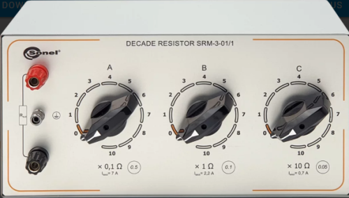 SONEL SRM-3-100k/3 Standard Manual Resistor 