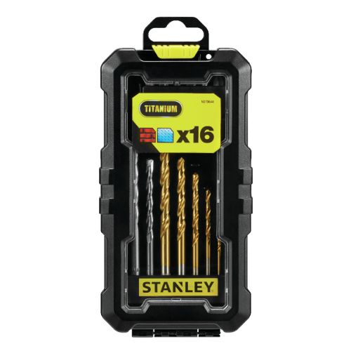 STANLEY 16 Piece Drilling And Screwdriving Set Metric STA7221-XJ