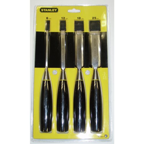 STANLEY CHISEL SET - (6,12,18,25) 4PIECE 0-16-159